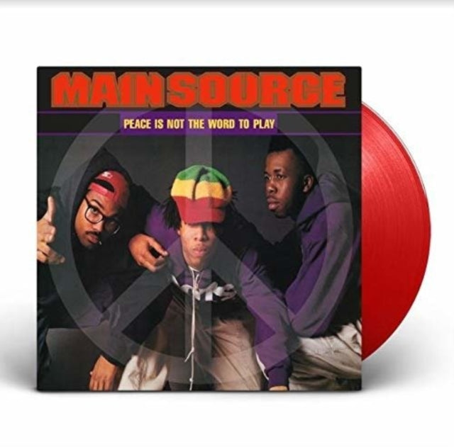 MAIN SOURCE | PEACE IS NOT THE WORD TO PLAY (COLORED VINYL/IMPORT) | 7IN VINYL