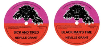 SICK& TIRED/BLACK MAN’S TIME (45RPM) | 7IN VINYL