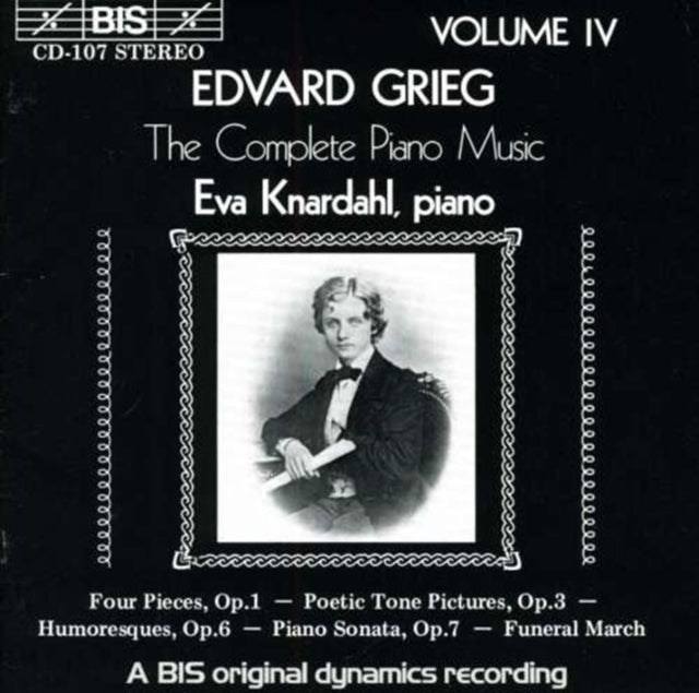 GRIEG, EDVARD | V 4: COMPLETE PIANO MUSIC | CD