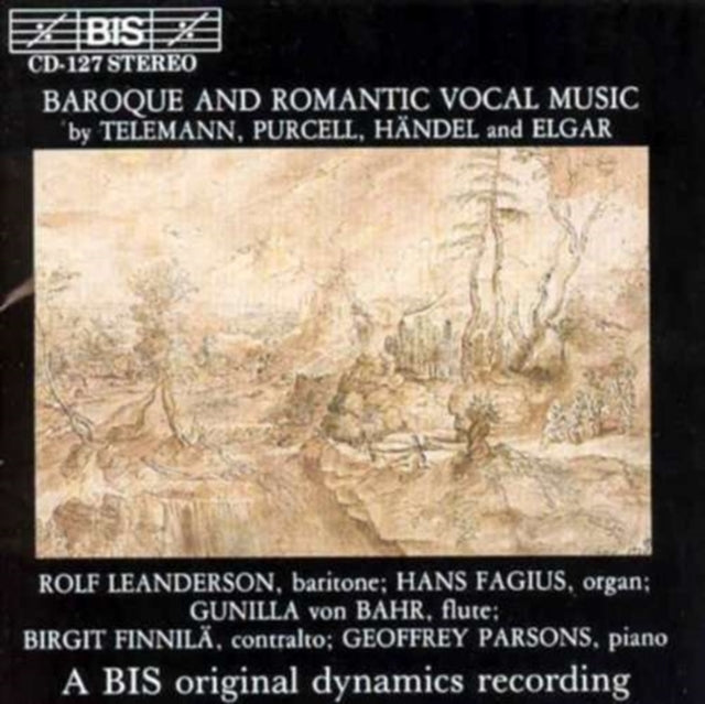 ELGAR EDWARD / HANDEL GEORGE | BAROQUE AND ROMANTIC VOCAL MUS | CD