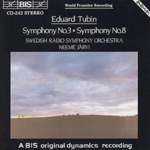 TUBIN, EDUARD | SYMPHONIES NOS. 3 AND 8 | CD