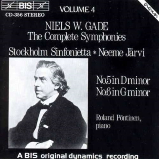 GADE, NIELS WILHELM | V 4: COMPLETE SYMPHONIES | CD