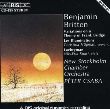 BRITTEN, BENJAMIN | VARIATIONS ON A THEME OF FRANK | CD