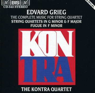 GRIEG, EDVARD | COMPLETE MUSIC FOR STRING QUAR | CD