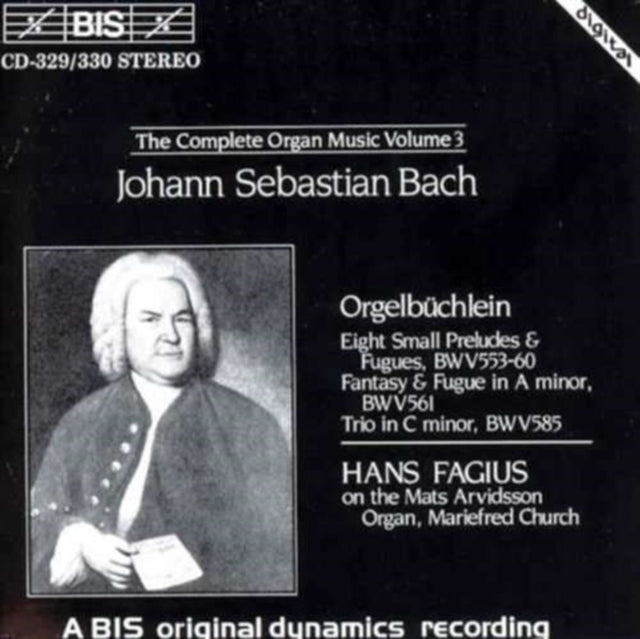 BACH, J.S. | V 3: COMPLETE ORGAN MUSIC (ORG | CD