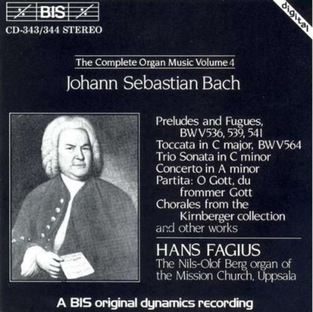 BACH, J.S. | V 4: COMPLETE ORGAN MUSIC (PRE | CD