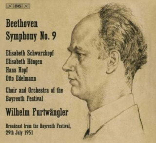 SCHWARZKOPF, ELISABETH; ELISABETH HONGEN; HANS HOPF; OTTO EDELMANN | BEETHOVEN: SYMPHONY NO. 9 IN D MINOR, OP. 125 | SACDH