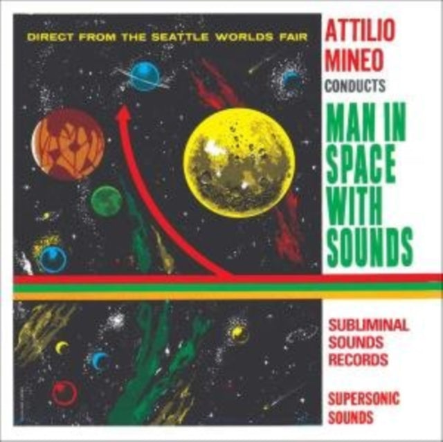 MINEO, ATTILIO | MAN IN SPACE WITH SOUNDS | VINYL RECORD (LP)