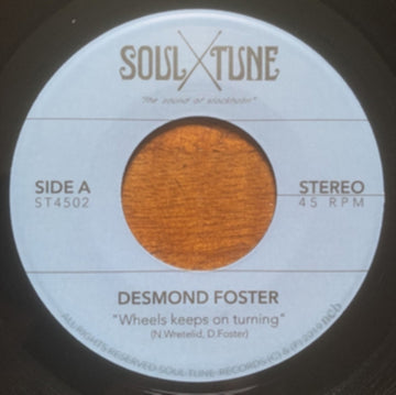 FOSTER, DESMOND | WHEELS KEEP ON TURNING B/W ATTITUDE | 7IN VINYL