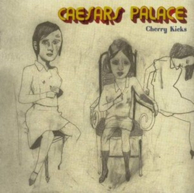 CAESARS | CHERRY KICKS (PICTURE FANZINE) | VINYL RECORD (LP)