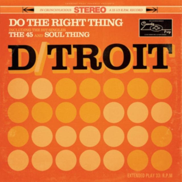D / TROIT | DO THE RIGHT THING | VINYL RECORD (LP)