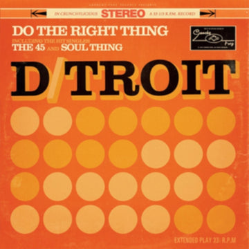 D / TROIT | DO THE RIGHT THING | VINYL RECORD (LP)