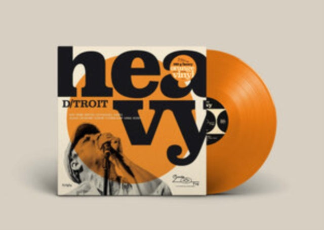 D/TROIT | HEAVY (ORANGE VINYL) | VINYL RECORD (LP)