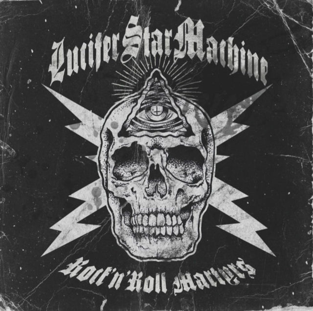 LUCIFER STAR MACHINE | ROCK 'N' ROLL MARTYRS (BLACK/WHITE SPLATTER VINYL) | VINYL RECORD (LP)