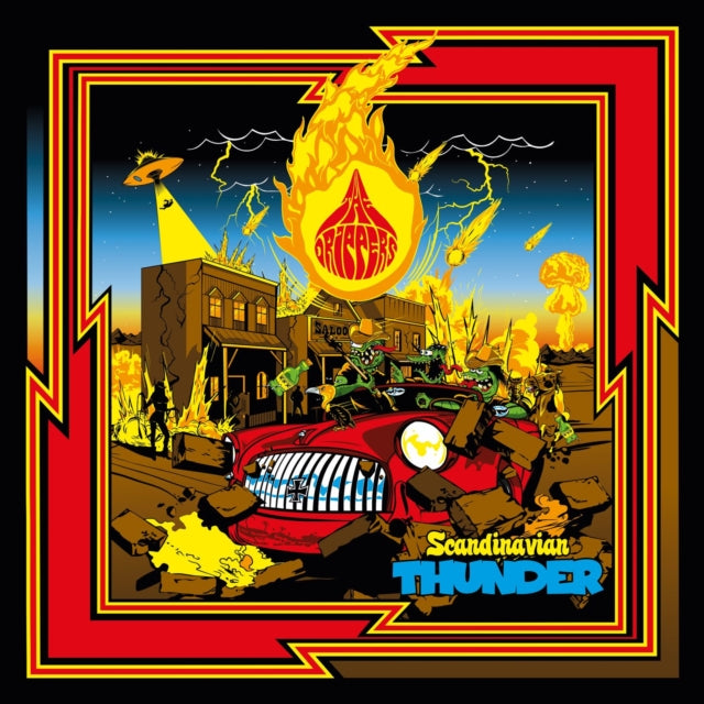 DRIPPERS | SCANDINAVIAN THUNDER (TRANSPARENT RED VINYL) | VINYL RECORD (LP)