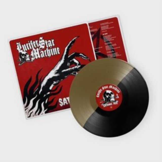 LUCIFER STAR MACHINE | SATANIC AGE (BLACK/GOLD VINYL) | VINYL RECORD (LP)