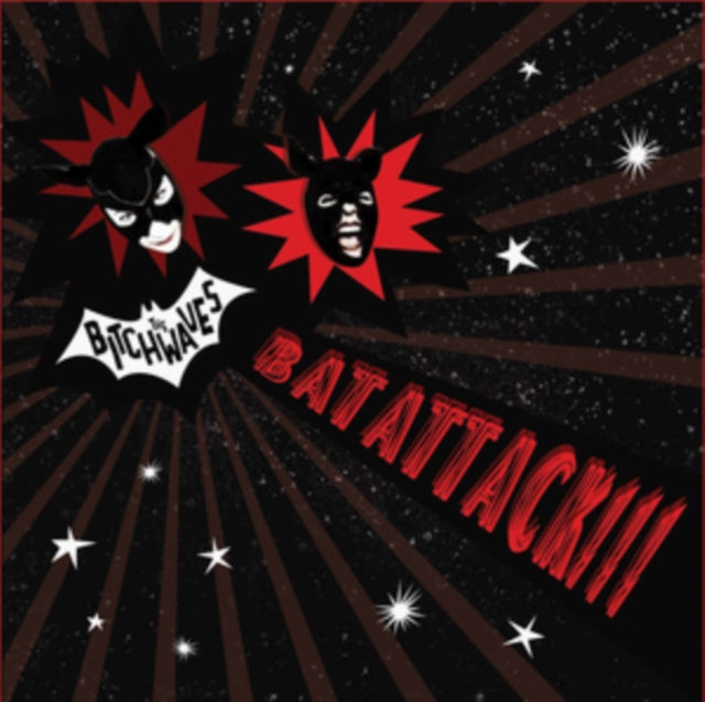 BITCHWAVES | BAT ATTACK!!! (RED VINYL) | 7IN VINYL