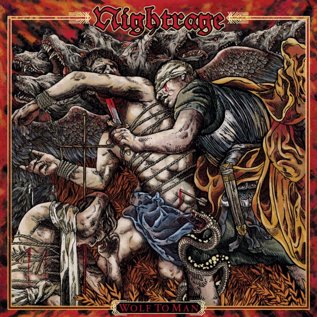 NIGHTRAGE | WOLF TO MAN | VINYL RECORD (LP)