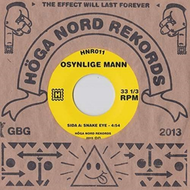 OSYNLIGE MANN | SNAKE EYE/ELECTRODES | 7IN VINYL