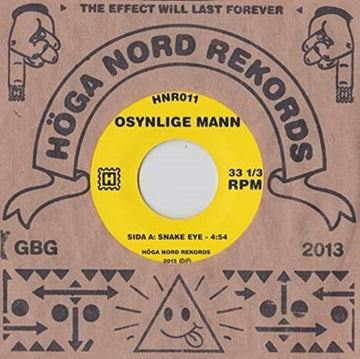 OSYNLIGE MANN | SNAKE EYE/ELECTRODES | 7IN VINYL