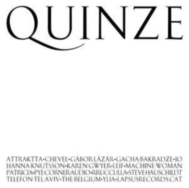 VARIOUS ARTISTS | QUINZE | VINYL RECORD (LP)