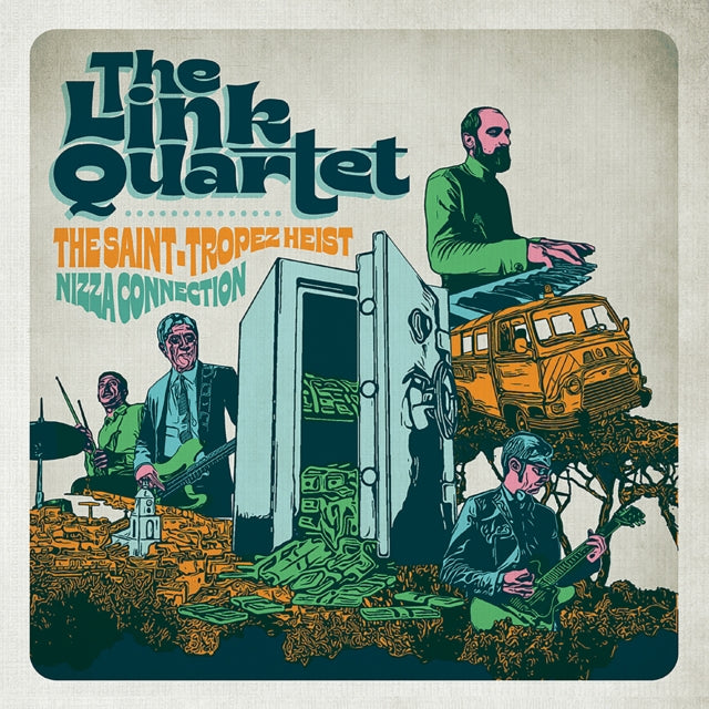 SAINT-TROPEZ HEIST LINK QUARTET | NIZZA CONNECTION (IMPORT) | 7IN VINYL