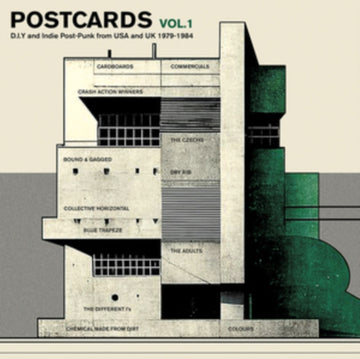 VARIOUS ARTISTS | POSTCARDS VOL. 1: D.I.Y & INDIE POST-PUNK FROM USA & UK 1979-1984 | VINYL RECORD (LP)