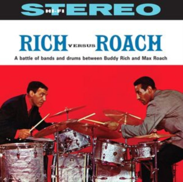 RICH/MAX ROACH,  BUDDY | RICH VERSUS ROACH | VINYL RECORD (LP)