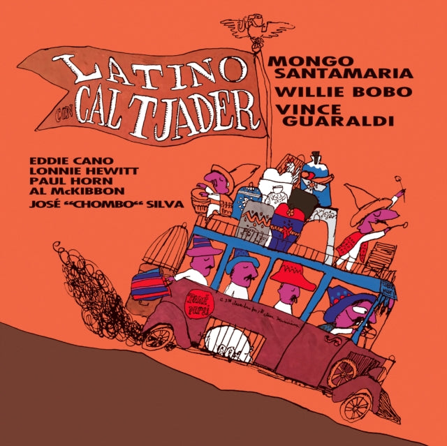 TJADER, CAL FEATURING MONGO SANTAMARIA | LATINO CON CAL TJADER | VINYL RECORD (LP)