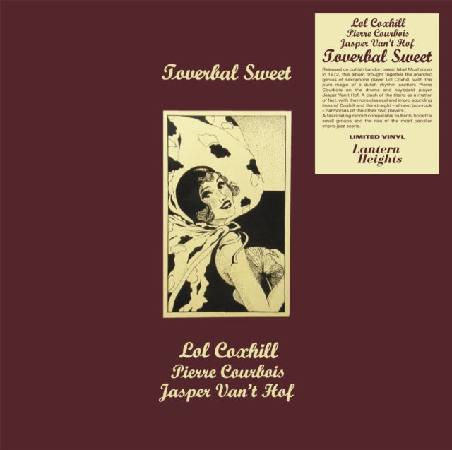 COXHILL/PIERRE COURBOIS/JASPER VAN'T HOF | TOVERBAL SWEET | VINYL RECORD (LP)
