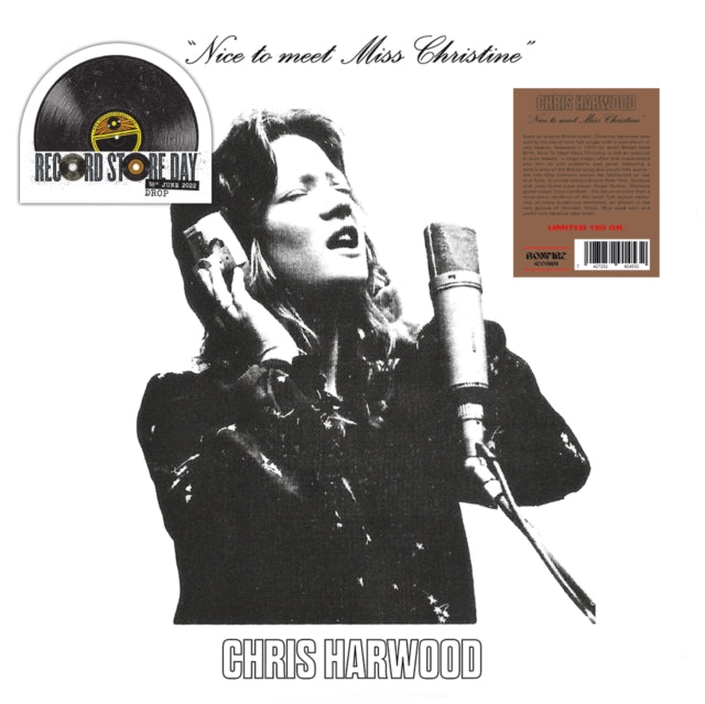 HARWOOD, CHRIS | NICE TO MEET MISS CHRISTINE | VINYL RECORD (LP)