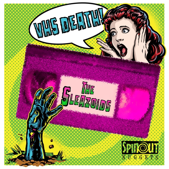 SLEAZOIDS | VHS DEATH! / THE BLACK LODGE | 7IN VINYL