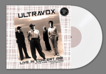 ULTRAVOX | LIVE IN CONCERT 1981 (COLOURED VINYL) | VINYL RECORD (LP)