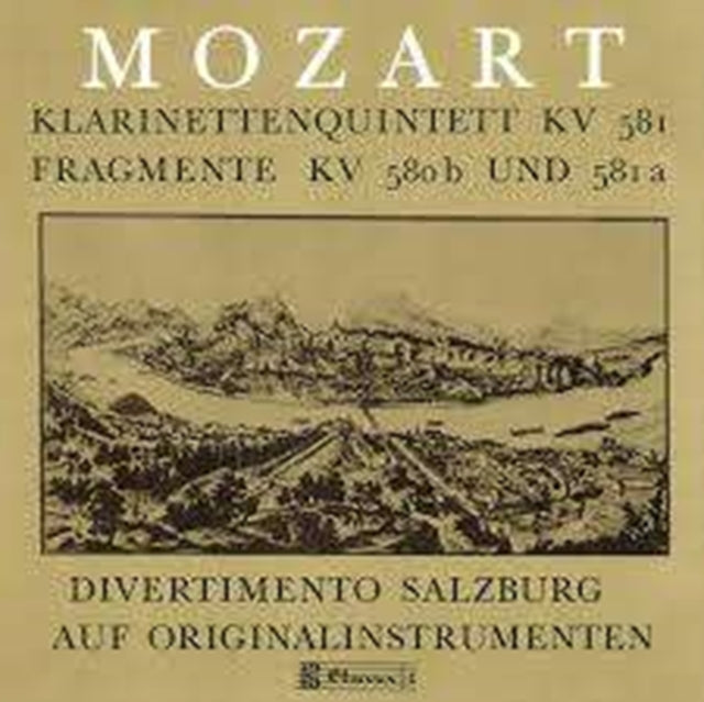 DIVERTIMENTO SALZBURG | MOZART: CLARINET QUINTET; FRAGMENTS | CD