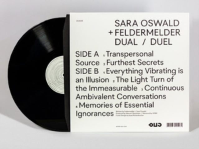 OSWALD, SARA & FELDERMELDER | SARA OSWALD & FELDERMELDER: DUAL | DUEL | VINYL RECORD (LP)