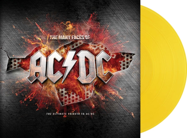 AC/DC | MANY FACES OF AC/DC (LIMTED TRANSPARENT YELLOW VINYL) | VINYL RECORD (LP)