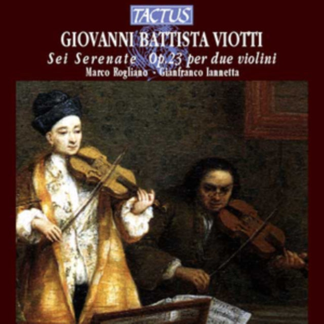 VIOTTI, GIOVANNI BATTISTA | VIOTTI, SIX SERENADES, OP.23 | CD