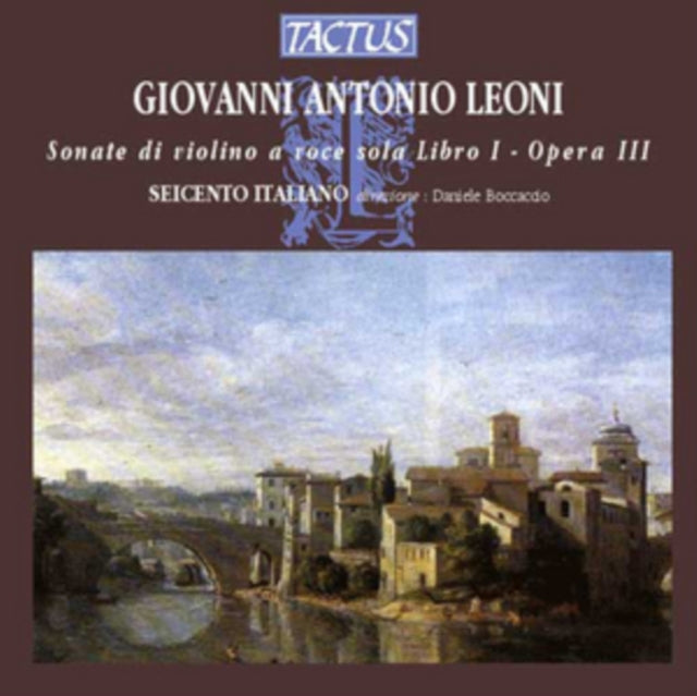 LEONI, GIOVANNI ANTONIO | LEONI: SONATE DI VIOLINO A VOC | CD