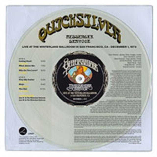 QUICKSILVER MESSENGER SERVICE | LIVE AT THE WINTERLAND BALLROOM IN SAN FRANCISCO, CA: DECEMBER 1, 1973 (LP/CD) | VINYL RECORD (LP)