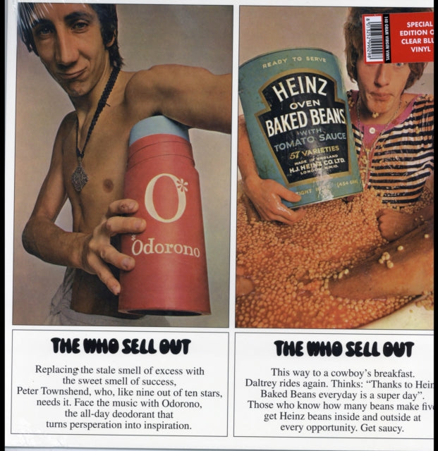WHO | WHO SELL OUT (BLUE VINYL) | VINYL RECORD (LP)