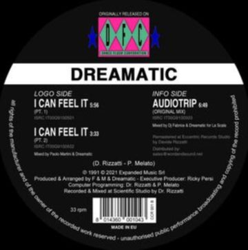 I CAN FEEL IT / AUDIOTRIP | 12IN VINYL