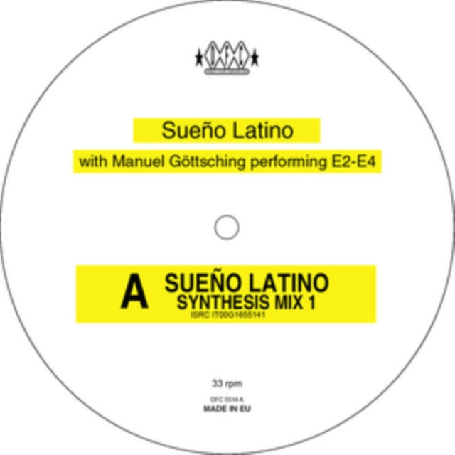 SUENO LATINO WITH MANUEL GOTTSCHING PERFORMING E2-E4 | SUENO LATINO (SYNTHESIS MIX) | 12IN VINYL