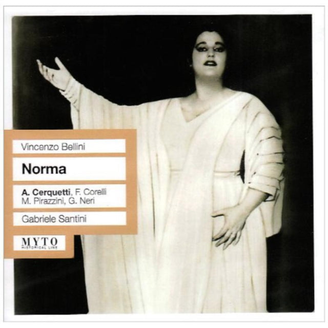 BELLINI | NORMA: CERQUETTI-CORELLI-PIRAZ | CD