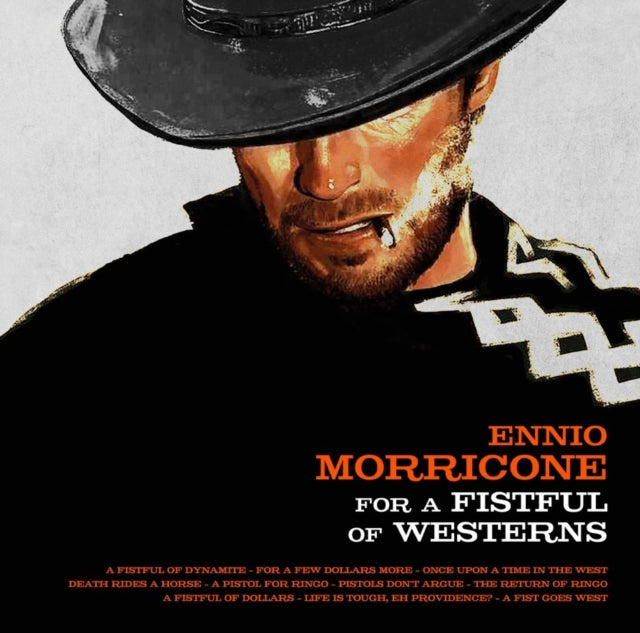 MORRICONE, ENNIO | FOR A FISTFULL OF WESTERNS (CLEAR ORANGE VINYL) | VINYL RECORD (LP)