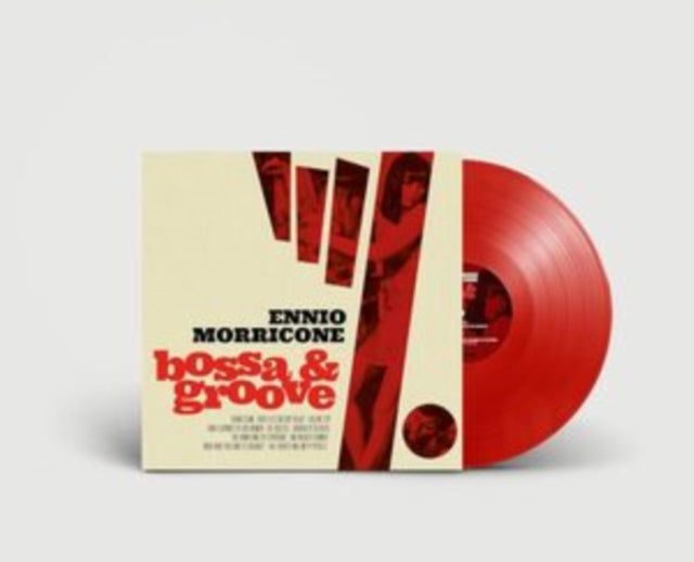 MORRICONE, ENNIO | BOSSA & GROOVE (CLEAR RED VINYL) | VINYL RECORD (LP)