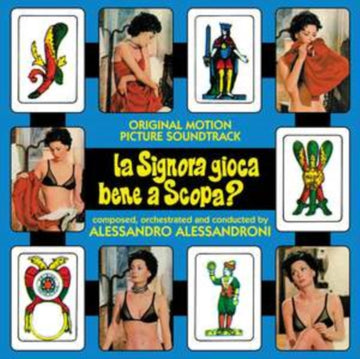 SIGNORA GIOCA BENE A SCOPA? (BLUE VINYL) | VINYL RECORD (LP)