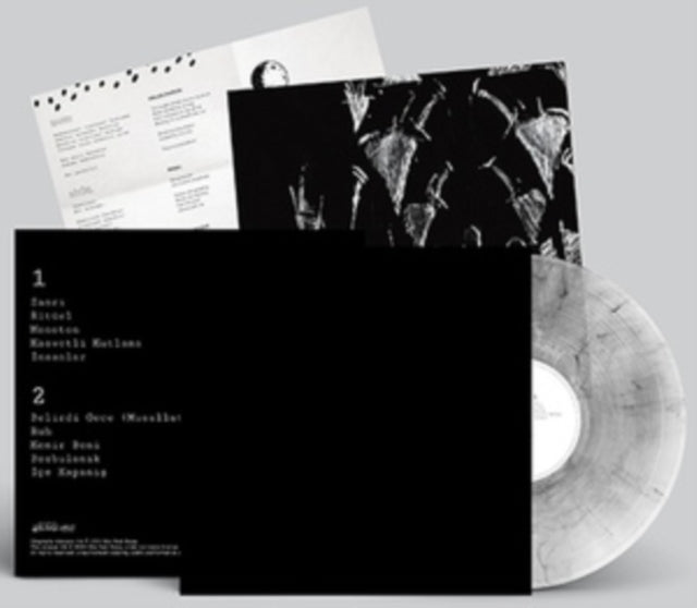 SHE PAST AWAY | BELIRDI GECE (TRANSPARENT WHITE & BLACK VINYL) | VINYL RECORD (LP)