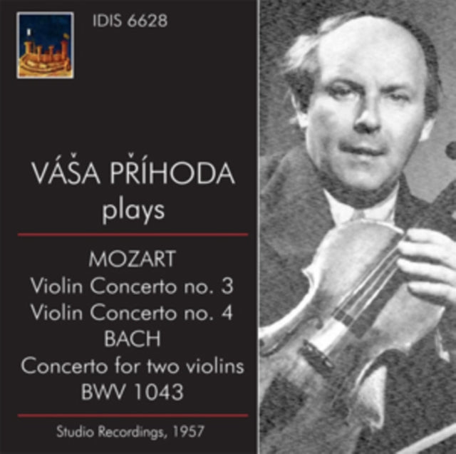 PRIHODA, VASA | PRIHODA PLAYS BACH & MOZART VIOLIN CONCERTI | CD