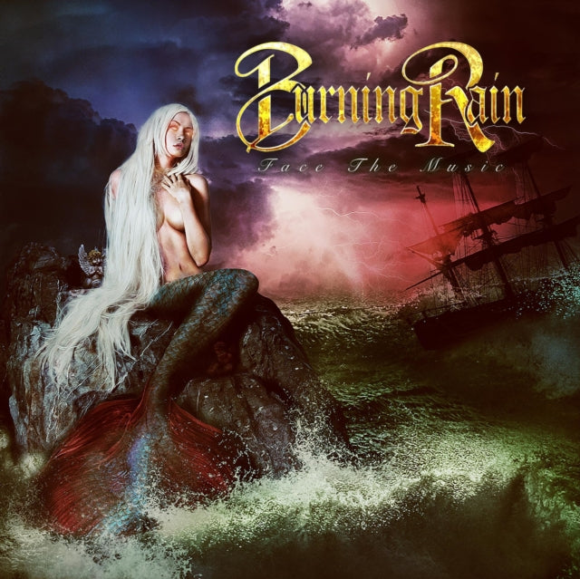 BURNING RAIN | FACE THE MUSIC | VINYL RECORD (LP)
