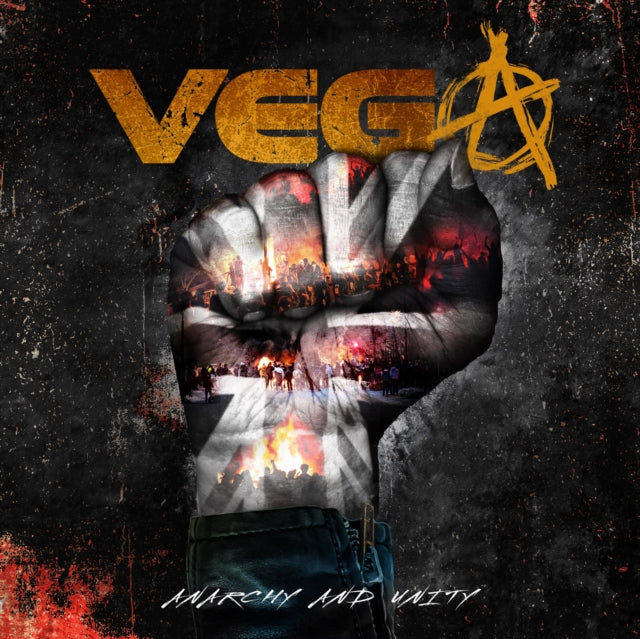 VEGA | ANARCHY & UNITY (WHITE VINYL/LIMITED) | VINYL RECORD (LP)